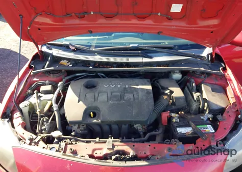 2010 Toyota Corolla S z USA, uszkodzony, nr VIN 2T1BU4EE9AC453534